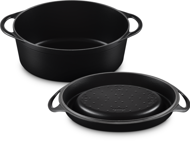 Produktbild Le Creuset Saftbräter, Doufeu oval (32 cm, Bräter + Schmortopf, Gusseisen)