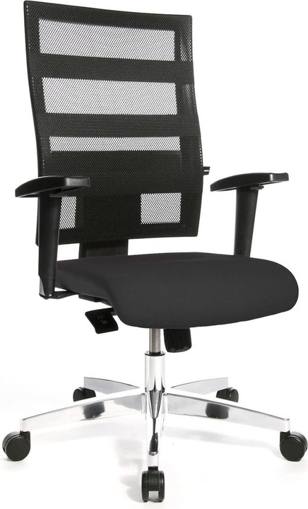 Produktbild Topstar Bürostuhl X-PANDER, mit Armlehnen, Netz-Lehne mit elastischen Gummibändern