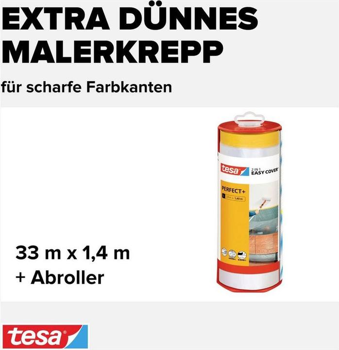 Immagine prodotto tesa Pellicola per mascheratura EASY COVER Perfect+ con dispenser incluso