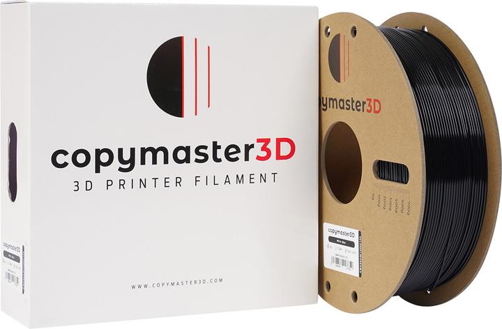 Actual product image Copymaster3D PET-G 3D printer filament, 1.75 mm, black (PETG-GF, 1.75 mm, 1250 g)