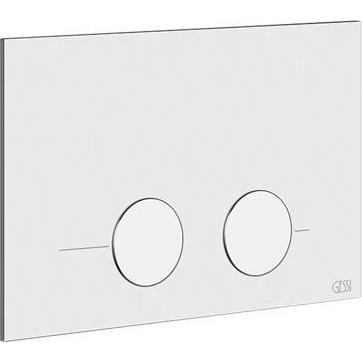 Gessi, Betätigungsplatte, 316 Betätigungsplatten für Geberit Omega, 54615