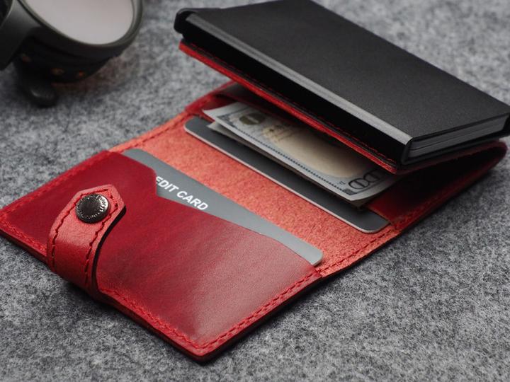 Actual product image Pularys Wallet HIKER credit card holder