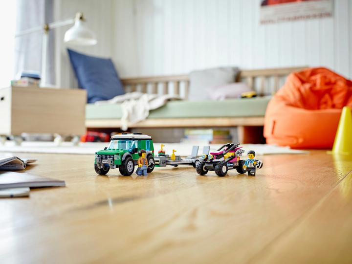 Produktbild LEGO Rennbuggy-Transporter (60288, LEGO City)