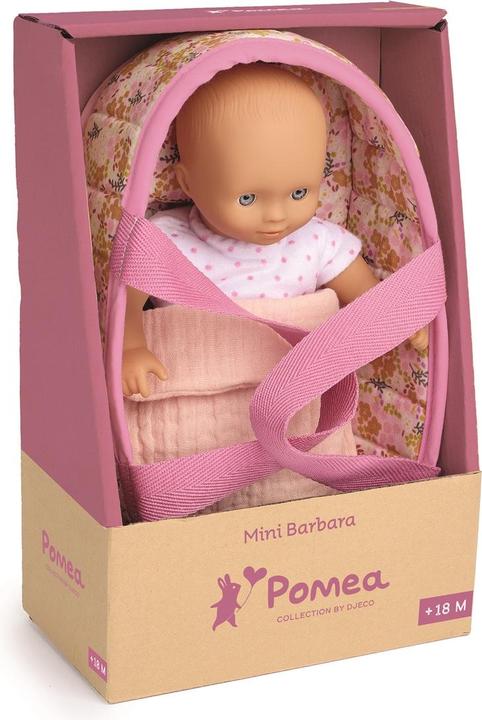 Produktbild Djeco Tragetasche mit Puppe Mini Barbara 20cm
