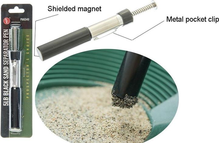 Produktbild S E Black Sand Magnetic Separator 5LB - Taschenmagnet (1 x)