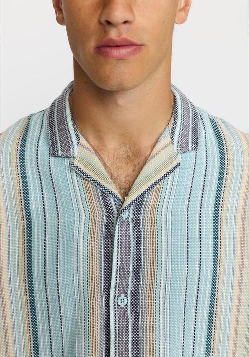 Actual product image Revolution Cuban Shirt Striped S/S (S)
