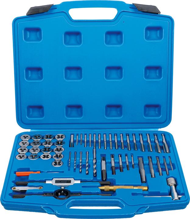 Actual product image BGS Tap and Die Set M3 - M12 56 pcs.