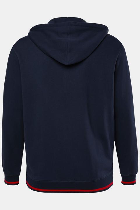 Produktbild Men+ Sweatjacke, Kapuze, Brustprint (L)