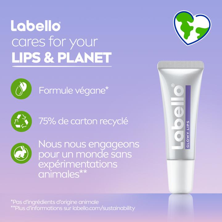 Actual product image LABELLO Glowy Lips Clear (Lip balm, 10 ml)