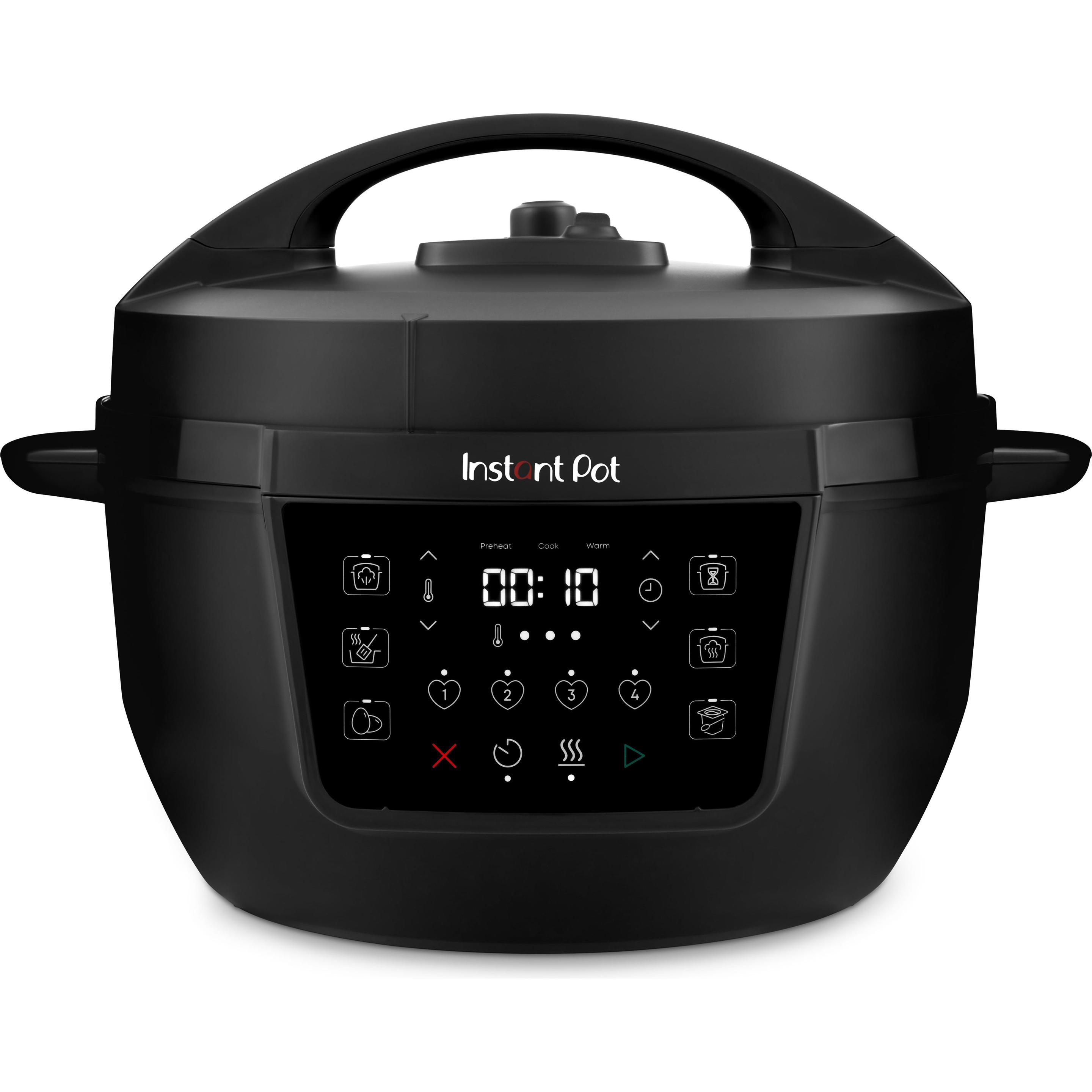 Instant Multicooker Rio, Dampfgarer + Reiskocher, Schwarz