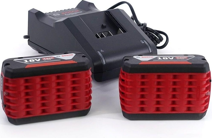 Productafbeelding Bosch Professional 2x GBA 18V accu + GAL 18V-40 lader (18 V)