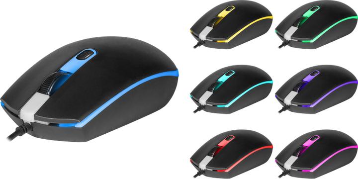 Produktbild Defender MAUS DOT MB-986 OPTISCH 7 FARBEN 1000dpi 4P (Kabelgebunden)