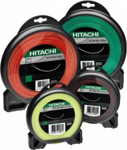 Hitachi Nylon thread, 63 m (Weed whacker, Trimmer line + line spool)