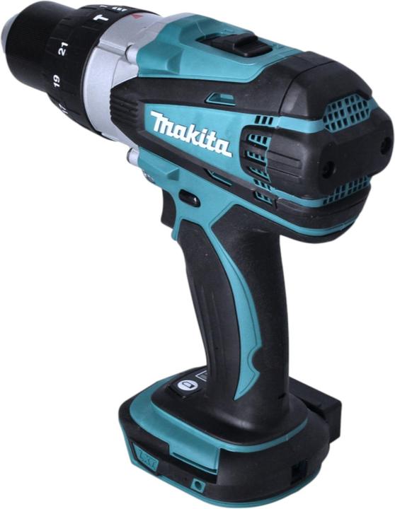 Produktbild Makita DHP 458 Z Akku Schlagbohrschrauber 18 V 91 Nm + 22 tlg. Bit Set - ohne Akku, ohne Ladegerät
