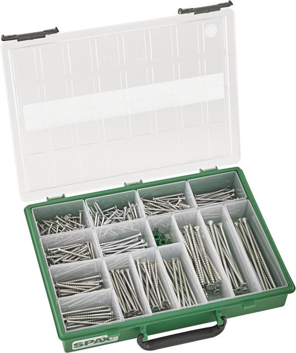 Image du produit Spax Sortiment Koffer T-Star Plus (387 Vis par pièce)