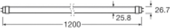 Produktbild Osram Led Tube T8 Em (G13, 15 W, 1800 lm, 1 x, E)