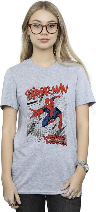 Produktbild SpiderMan Sketch City TShirt (S)