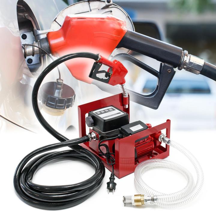 Actual product image Wiltec Self Priming Bio Fuel Oil Diesel 230V/600W 40l/min Transfer Pump H/D Portalbe