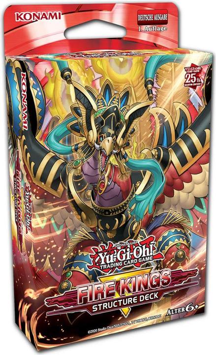 Actual product image Yu-Gi-Oh ! JCC - Structure Deck : Revamped : Fire Kings - EN (German, Deck)