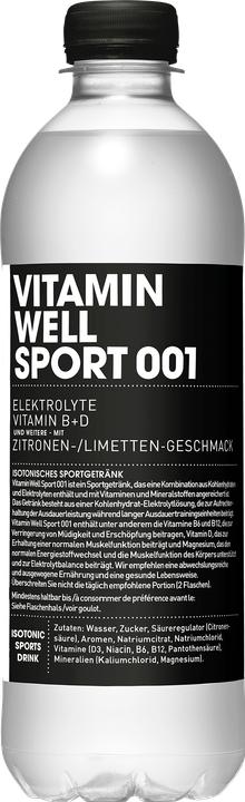 Produktbild Vitamin Well Sport 001 (Zitrone-Limette, 12 x)
