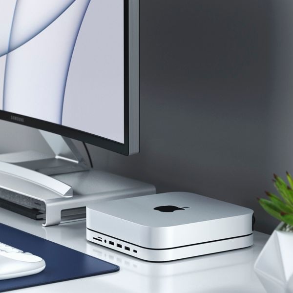 Productafbeelding Satechi USB-C standaard en hub voor Mac Mini (USB-C, 4 Havens)