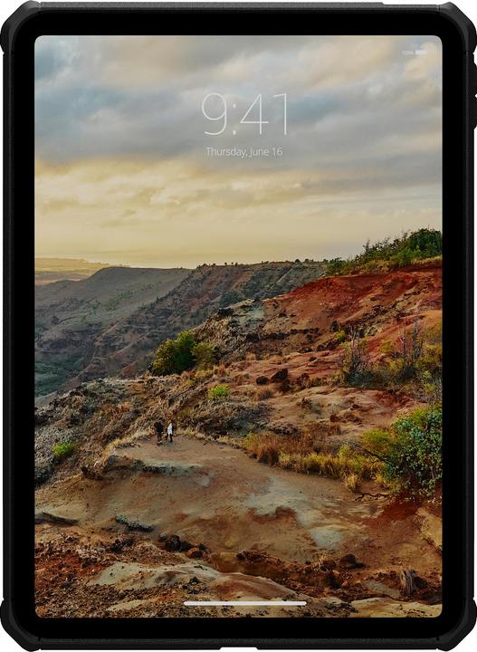 Produktbild UAG Urban Armor Gear iPad 11IN 11th Gen Scout LT Black (124507114040) (Apple iPad 2022 (10. Gen), Apple iPad 2025 (11. Gen))