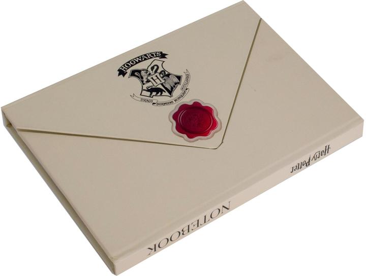 Image du produit Blue Sky Harry Potter : Hogwarts Letter Envelope Notebook (A5, À rayures, Couverture rigide)