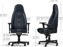 Produktbild noblechairs ICON Echtleder