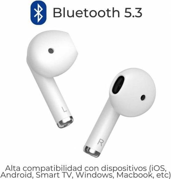 Produktbild ZTE Słuchawki Buds2 (EB2201) Biale (6 h, Kabellos)