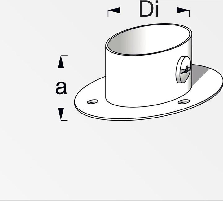 Image du produit Alfer Kit de support mural fixe