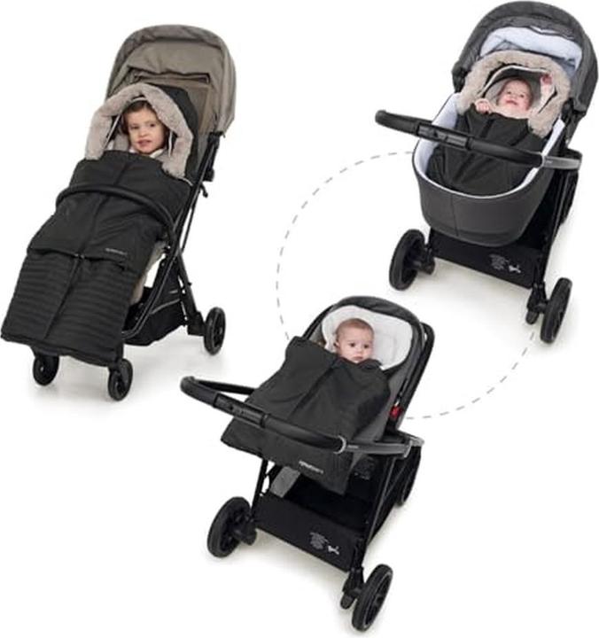 Productafbeelding Foppapedretti 2-in-1 universeller Winterfusssack für Babyschale, Sitz und Kinderwagen
