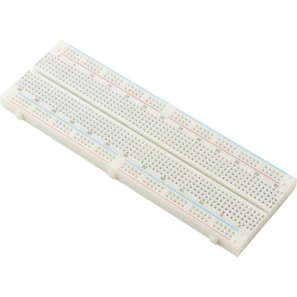 Tru Components Steckplatine selbstklebend Polzahl Gesamt 830 (L x B) 165.1 mm (Platine), Elektronikzubehör + Gehäuse
