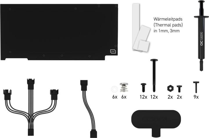 Immagine prodotto Alphacool Eiswolf 2 AIO - 360 mm RTX 3090TI Suprim X con piastra posteriore