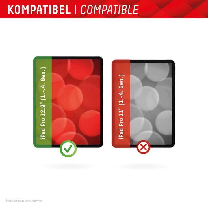 Actual product image Displex Tablet Papersense, iPad Paper Feeling Schutzfolie (1 Piece, iPad Pro 12.9 2022 (6th Gen))