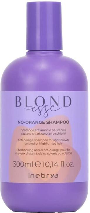 Image du produit Inebrya ONDESSE Shampooing No-Orange (châtaigne légère. cheveux teints ou éclaircis) - Anti-reflet orange (300 ml, Shampoing pour cheveux gris)