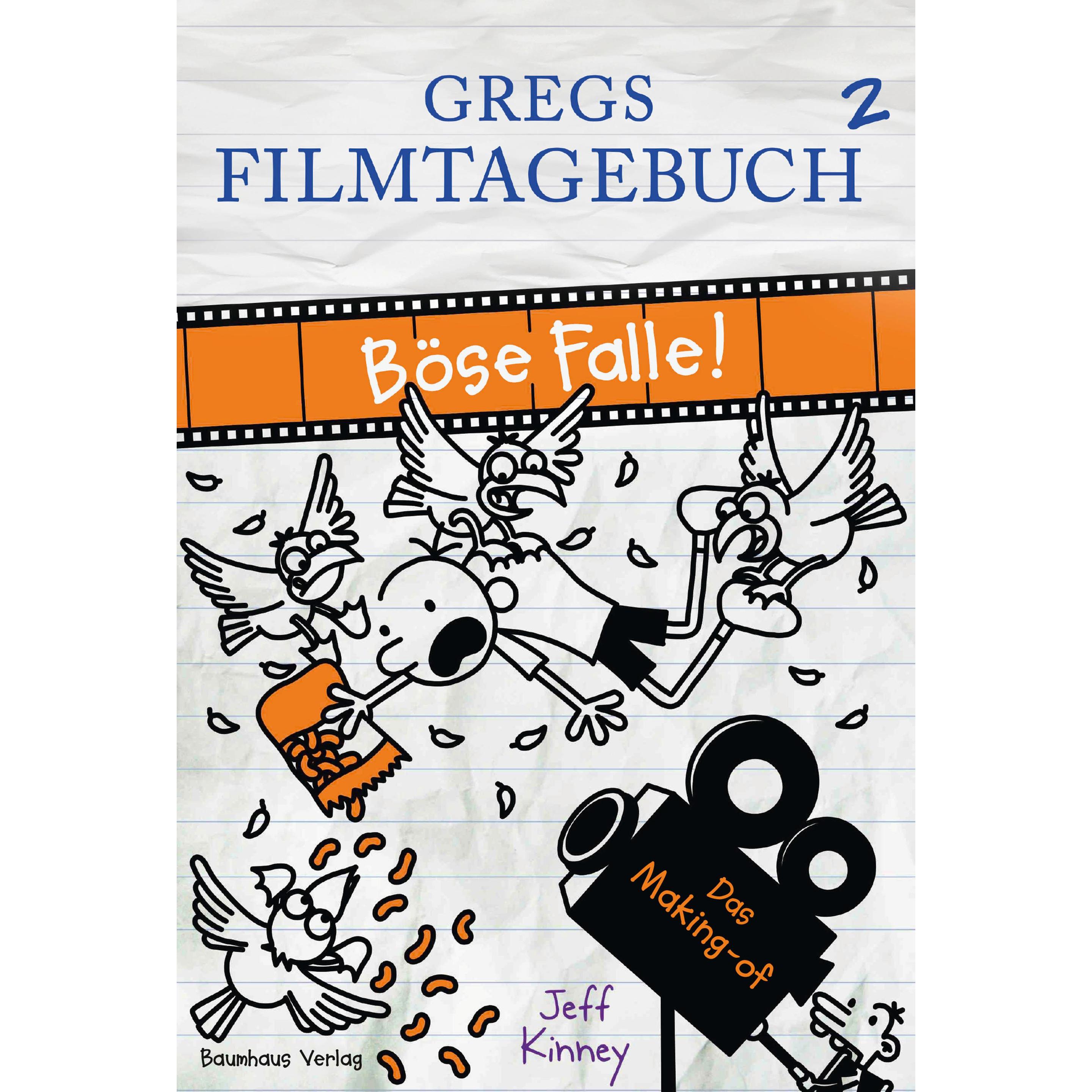 Gregs Filmtagebuch 2 - Böse Falle!, Kinderbücher von Jeff Kinney