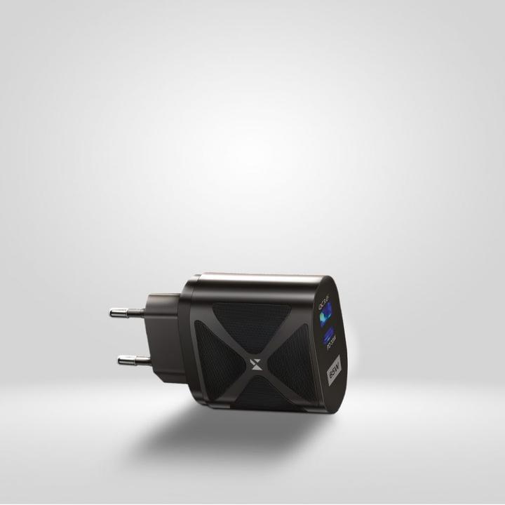 Image du produit Wozinsky petit chargeur GaN 65W avec ports USB, USB supports fast charging noir (WWCGM1) (65 W)