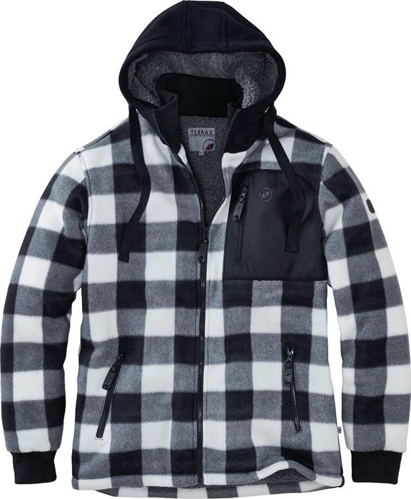 Image du produit Terrax Chemise thermique Workwear taille 3XL noir/blanc (3XL)
