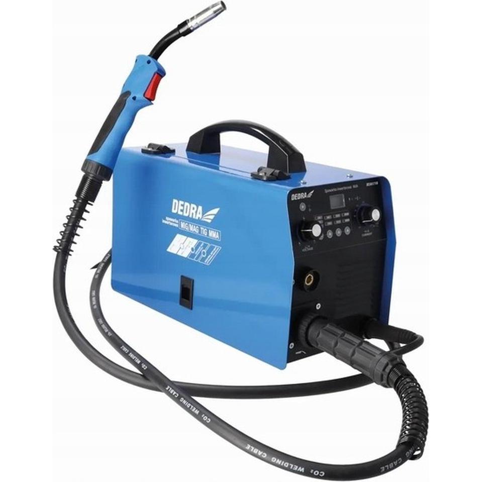 Dedra, Saldatrice, Inverter welder 160A IGBT MIG/MAG, DESMI171M, with TIG, MMA function
