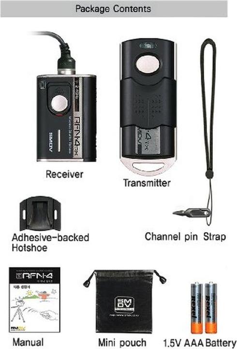 Produktbild SMDV Radio Trigger Set RFN 4 Nikon (RF 908) (Funk)