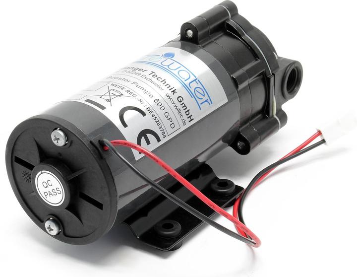 Actual product image Naturewater Booster Pump with 600 GPD (2300 l/day) 108W for Reverse Osmosis Systems (Booster pump)