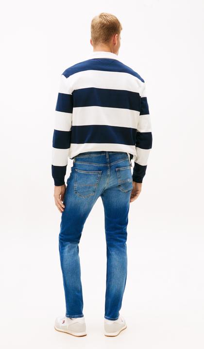 Actual product image Tommy Hilfiger Scanton Slim Fit wilson mid blue stretch (W30/L32)