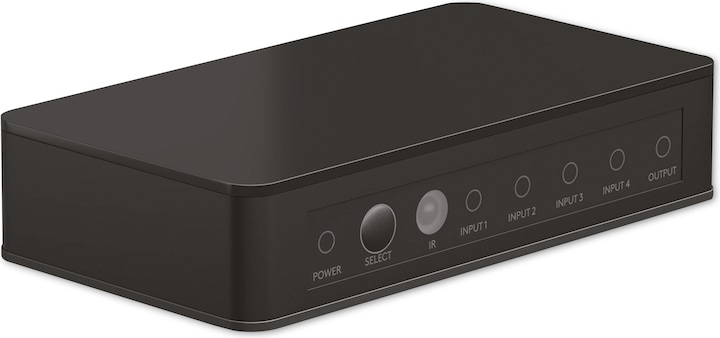 Goobay HDMI Switch Box 4 to 1 4K @ 60 Hz