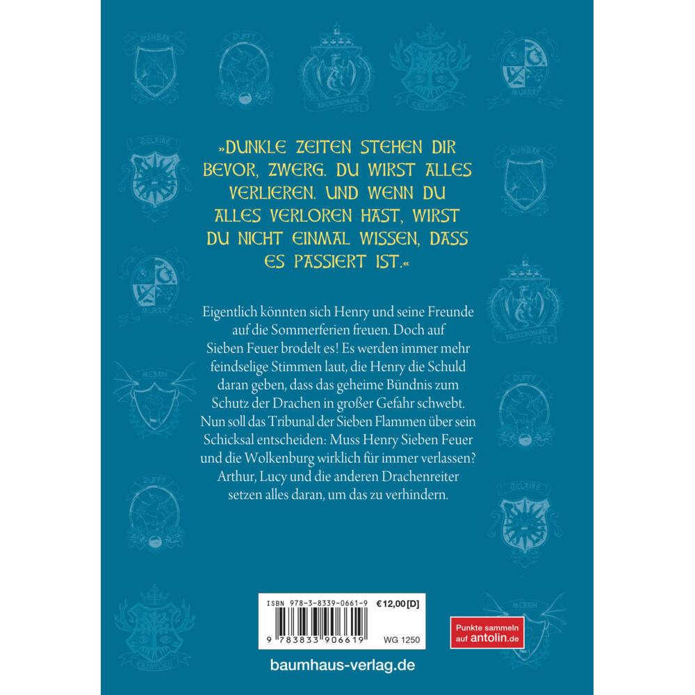 Thumbnail - Die geheime Drachenschule - Das Tribunal der Sieben Flammen, Kinderbücher von Emily Skye, Pascal Nöldner