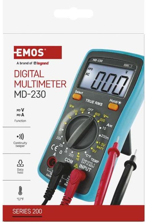 Produktbild Emos Multimeter MD-230 (Hand-Multimeter)