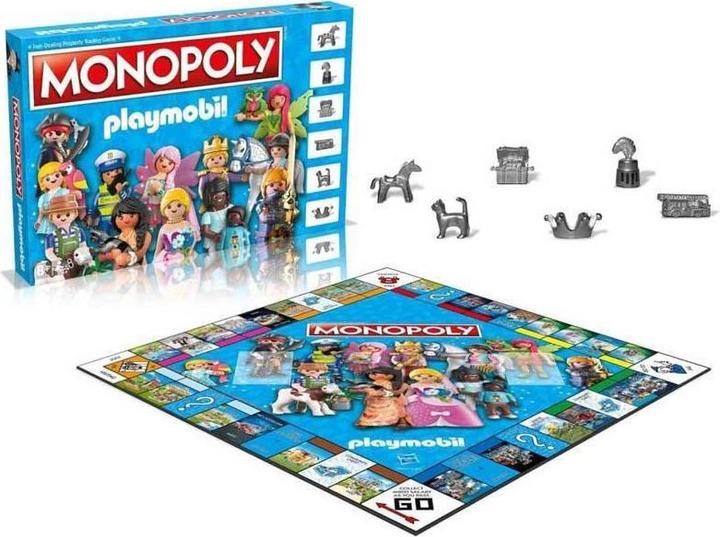 Immagine prodotto Winning Moves Επιτραπέζιο Παιχνίδι Monopoly Playmobil Για 2-6 Παίκτες 8+ Ετών WM03715
