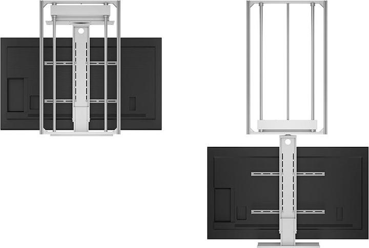 Image du produit DSS Elévateur de plafond TV, 55-75", sans fil, max 40 kg, noir (40 kg, 55" - 75")