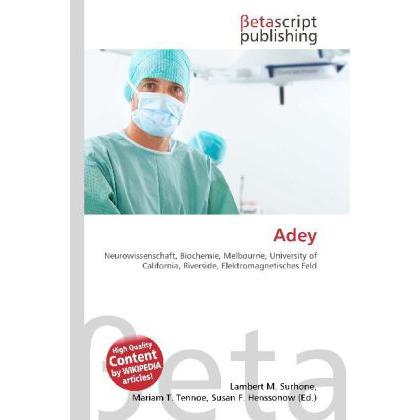 Adey, Fachbücher
