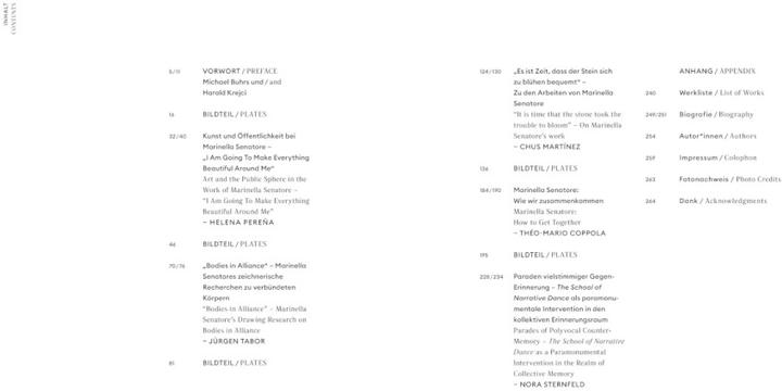 Immagine prodotto Marinella Senatore (Inglese, Tedesco, Chus Martínez, Helena Pereña, Jürgen Tabor, Marinella Senatore, Marion Blomeyer, Michael Buhrs, Nora Sternfeld, Théo-Mario Coppola, 2023)