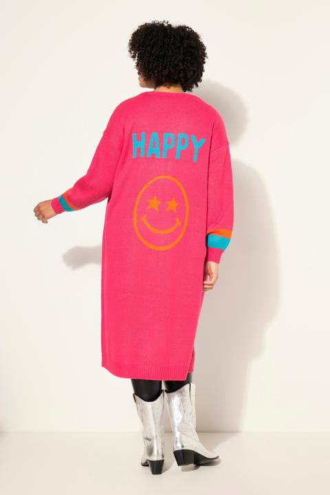Produktbild Angel of Style Long-Strickjacke, offene Form, Rücken-Smiley (56)